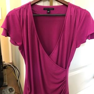 Banana Republic wrap shirt